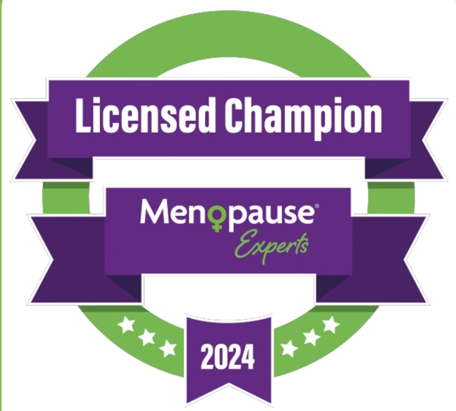 Licensed Champion, Menopause Experts 2024